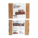 RoboTime - 3D fa puzzle: Vintage gőzmozdony - JátékManufaktúra