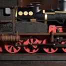 RoboTime - 3D fa puzzle: Vintage gőzmozdony - JátékManufaktúra