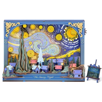 RoboTime - 3D fa kirakó Csillagos éj - JátékManufaktúra