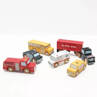 Le Toy Van - New York kisautó készlet - JátékManufaktúra