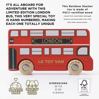 Le Toy Van - Londoni emeletes busz - JátékManufaktúra