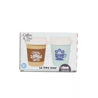 Le Toy Van - Kávé és tea elvitelre (2 db) - JátékManufaktúra