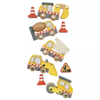 Le Toy Van - Építőgépek készlet - JátékManufaktúra