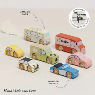 Le Toy Van - Vintage kisautó szett - JátékManufaktúra