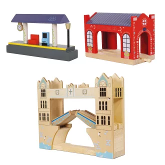 Le Toy Van - Városi vonatpálya - JátékManufaktúra