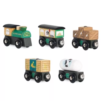 Le Toy Van - Zöld tehervonat - JátékManufaktúra