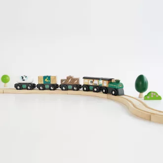 Le Toy Van - Zöld tehervonat - JátékManufaktúra