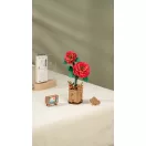 RoboTime - 3D fa puzzle: Vörös kamélia - JátékManufaktúra