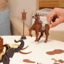 RoboTime - 3D fa puzzle: Harcos ló - JátékManufaktúra