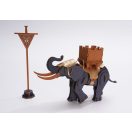 RoboTime - 3D fa puzzle: Harcos elefánt - JátékManufaktúra