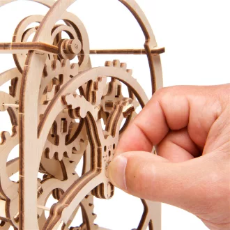 Ugears 3D fa mechanikus puzzle - Időzítő óramű - JátékManufaktúra