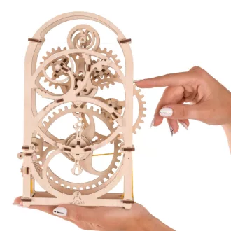 Ugears 3D fa mechanikus puzzle - Időzítő óramű - JátékManufaktúra
