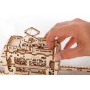 Ugears 3D fa mechanikus puzzle - Kabinos felvonó pályával - JátékManufaktúra