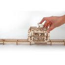 Ugears 3D fa mechanikus puzzle - Kabinos felvonó pályával - JátékManufaktúra