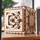 Ugears 3D fa mechanikus puzzle - Páncélszekrény - JátékManufaktúra