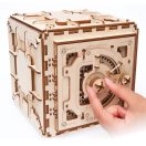 Ugears 3D fa mechanikus puzzle - Páncélszekrény - JátékManufaktúra