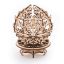 Ugears 3D fa mechanikus puzzle - Virág ékszertartó - JátékManufaktúra