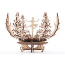 Ugears 3D fa mechanikus puzzle - Virág ékszertartó - JátékManufaktúra