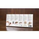 Ugears 3D fa mechanikus puzzle - Kódzár (Cryptex) - JátékManufaktúra