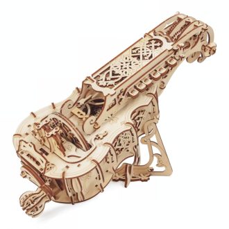 Ugears 3D fa mechanikus puzzle - Ninera (Hurdy-Gurdy) - JátékManufaktúra