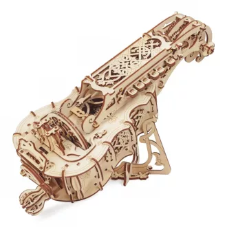 Ugears 3D fa mechanikus puzzle - Ninera (Hurdy-Gurdy) - JátékManufaktúra