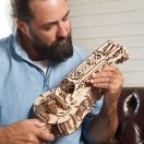 Ugears 3D fa mechanikus puzzle - Ninera (Hurdy-Gurdy) - JátékManufaktúra
