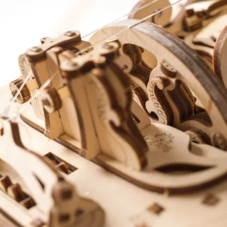 Ugears 3D fa mechanikus puzzle - Ninera (Hurdy-Gurdy) - JátékManufaktúra