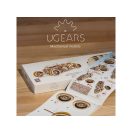 Ugears 3D fa mechanikus puzzle - U9 Grand Prix versenyautó - JátékManufaktúra