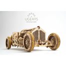 Ugears 3D fa mechanikus puzzle - U9 Grand Prix versenyautó - JátékManufaktúra