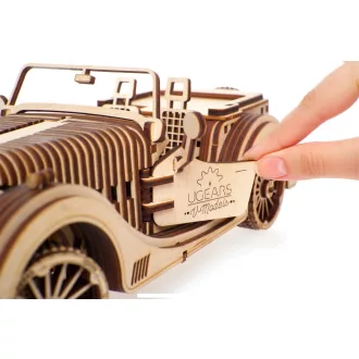 Ugears 3D fa mechanikus puzzle - VM-01 Roadster - JátékManufaktúra