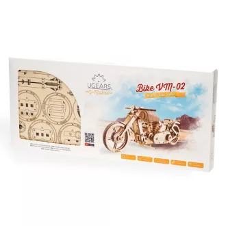 Ugears 3D fa mechanikus puzzle - VM-02 Chopper - JátékManufaktúra