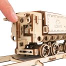 Ugears 3D fa mechanikus puzzle - V-Express gőzmozdony 4-6-2 tendervel - JátékManufaktúra