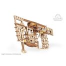 Ugears 3D fa mechanikus puzzle - Kilövő repülő - JátékManufaktúra