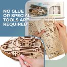 Ugears 3D fa mechanikus puzzle - Vontatóhajó - JátékManufaktúra