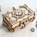 Ugears 3D fa mechanikus puzzle - Antik ékszerdoboz - JátékManufaktúra