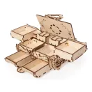 Ugears 3D fa mechanikus puzzle - Antik ékszerdoboz - JátékManufaktúra