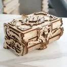 Ugears 3D fa mechanikus puzzle - Antik ékszerdoboz - JátékManufaktúra