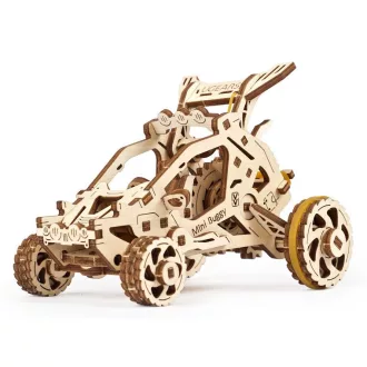 Ugears 3D fa mechanikus puzzle - Mini homokfutó - JátékManufaktúra