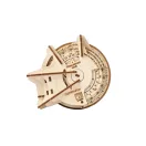Ugears 3D fa mechanikus puzzle - STEM görbevonal-mérő - JátékManufaktúra