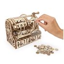 Ugears 3D fa mechanikus puzzle - Működő pénztárgép - JátékManufaktúra