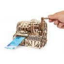 Ugears 3D fa mechanikus puzzle - Működő pénztárgép - JátékManufaktúra