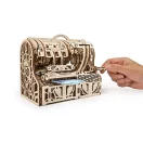 Ugears 3D fa mechanikus puzzle - Működő pénztárgép - JátékManufaktúra