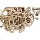 Ugears 3D fa mechanikus puzzle - Aero fali óra - JátékManufaktúra