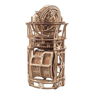 Ugears 3D fa mechanikus puzzle - Tourbillon óramű - JátékManufaktúra