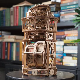 Ugears 3D fa mechanikus puzzle - Tourbillon óramű - JátékManufaktúra