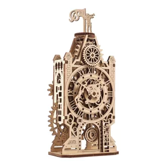 Ugears 3D fa mechanikus puzzle - Óratorony - JátékManufaktúra