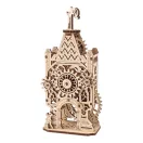Ugears 3D fa mechanikus puzzle - Óratorony - JátékManufaktúra