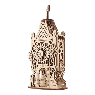 Ugears 3D fa mechanikus puzzle - Óratorony - JátékManufaktúra
