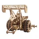 Ugears 3D fa mechanikus puzzle - Dragster versenyautó - JátékManufaktúra