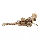 Ugears 3D fa mechanikus puzzle - Dragster versenyautó - JátékManufaktúra
